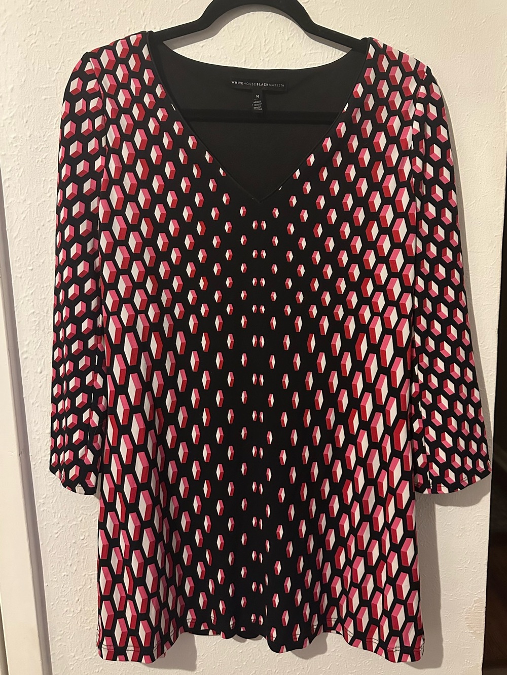 White House Black Market Geometric Dress